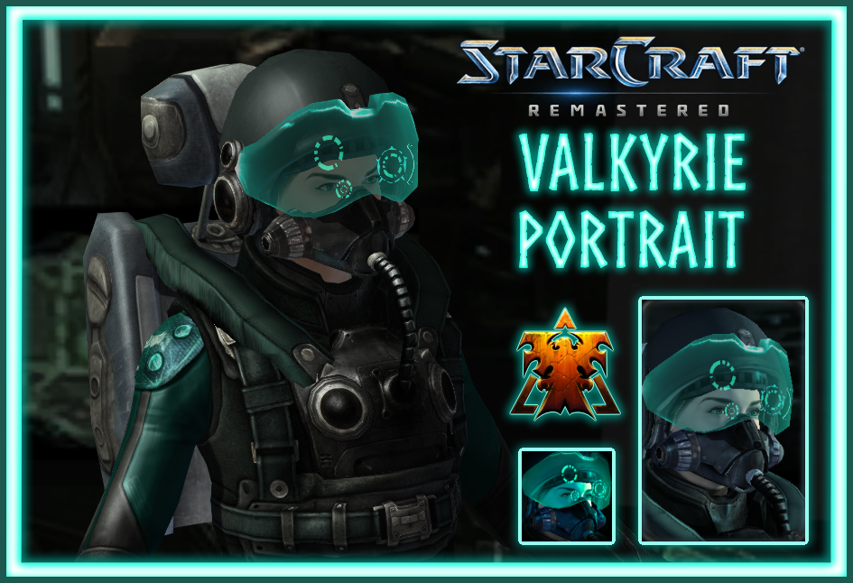 StarCraft Remastered: Valkyrie Portrait