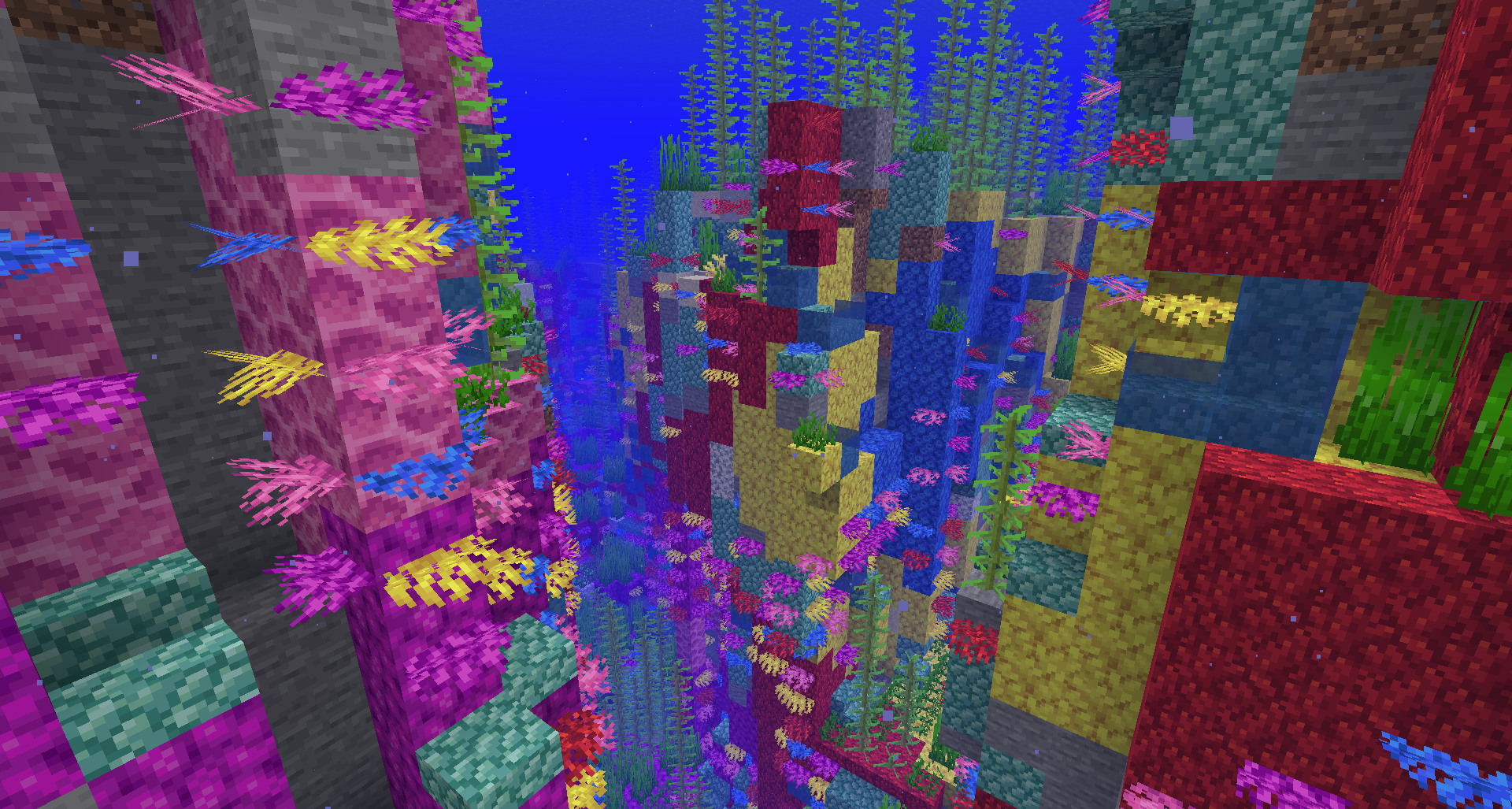 Underwater Caves & Ravines