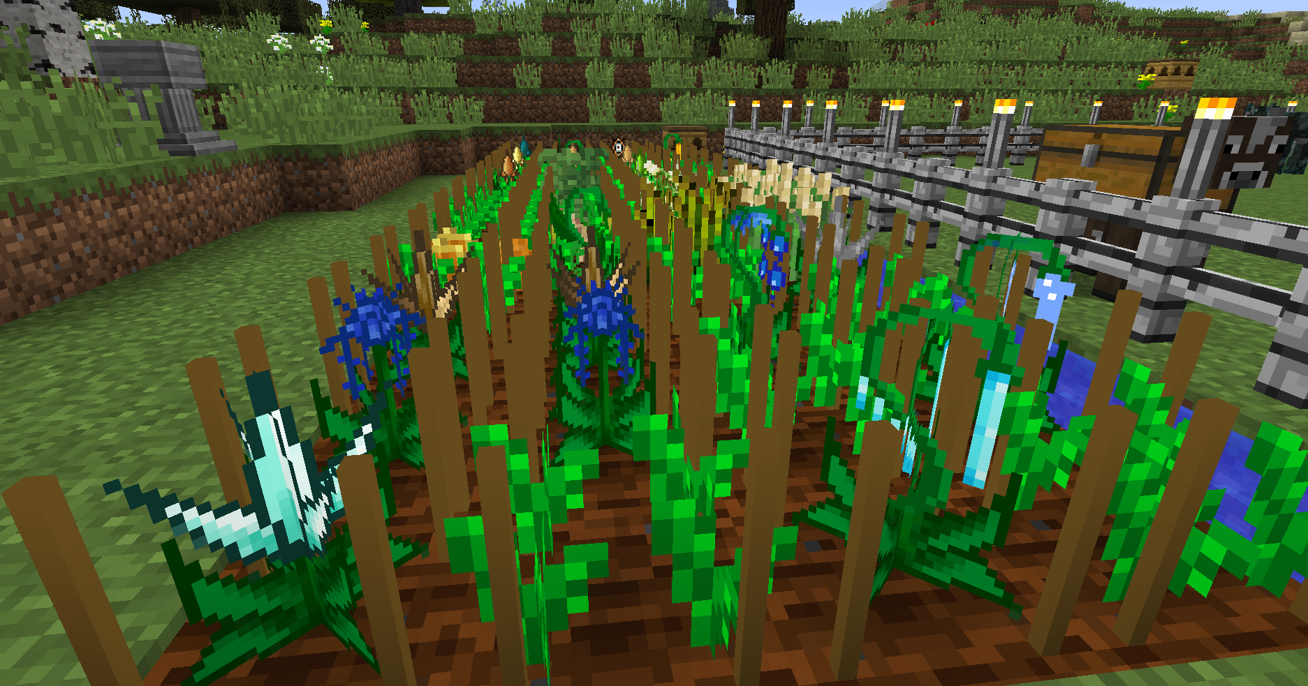 Agricraft and chest cow