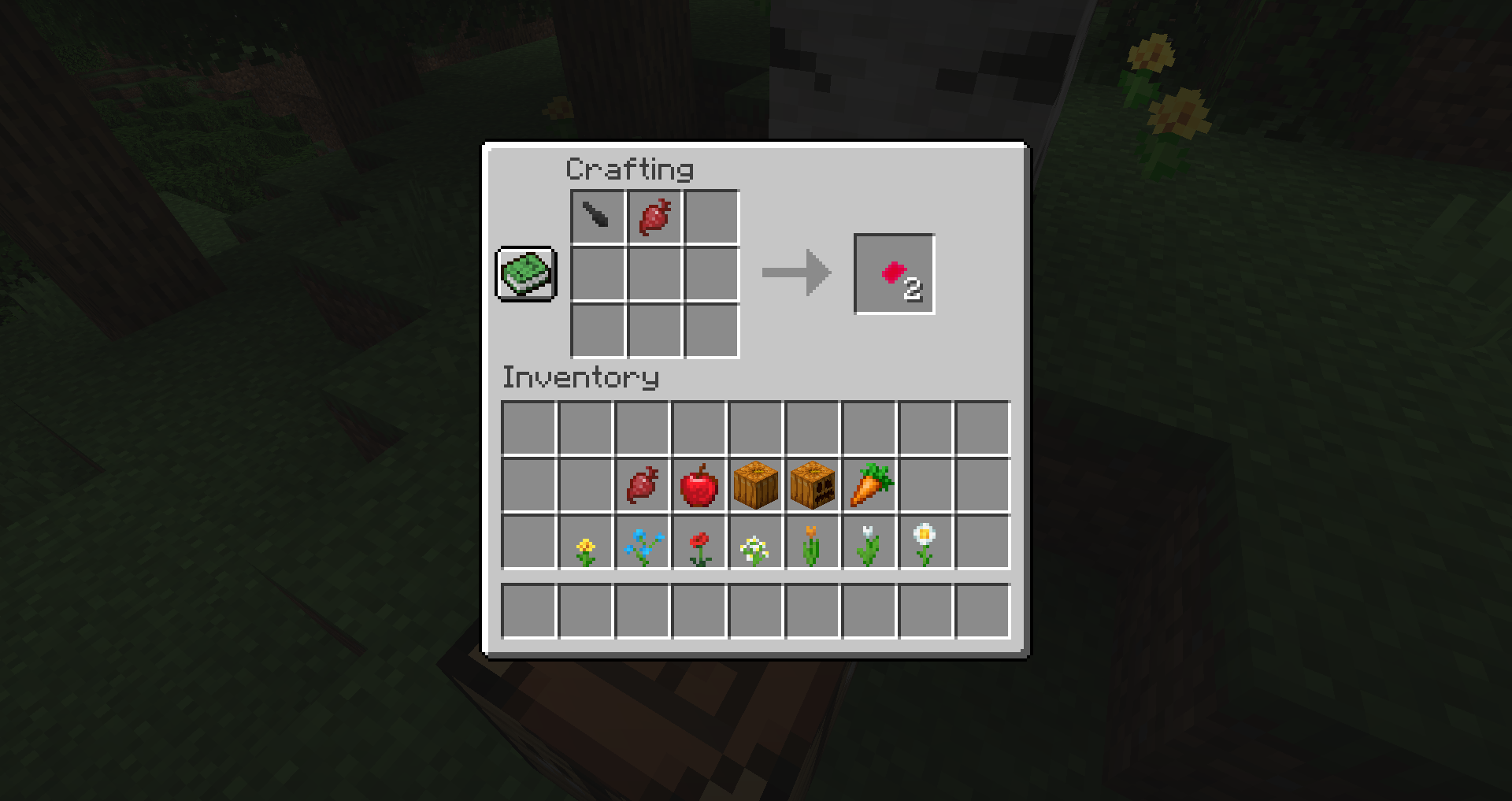 The beet chunks can be eaten for a little food as well