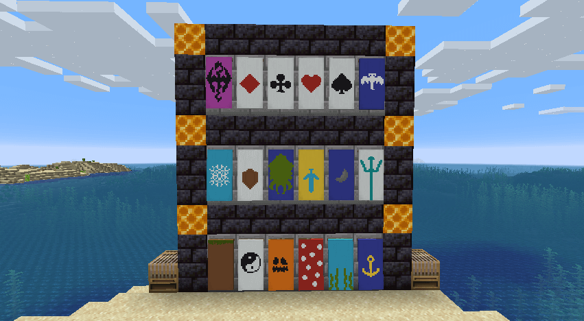 All patterns available in the initial 1.16.3 update.