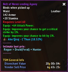 Modified tooltip