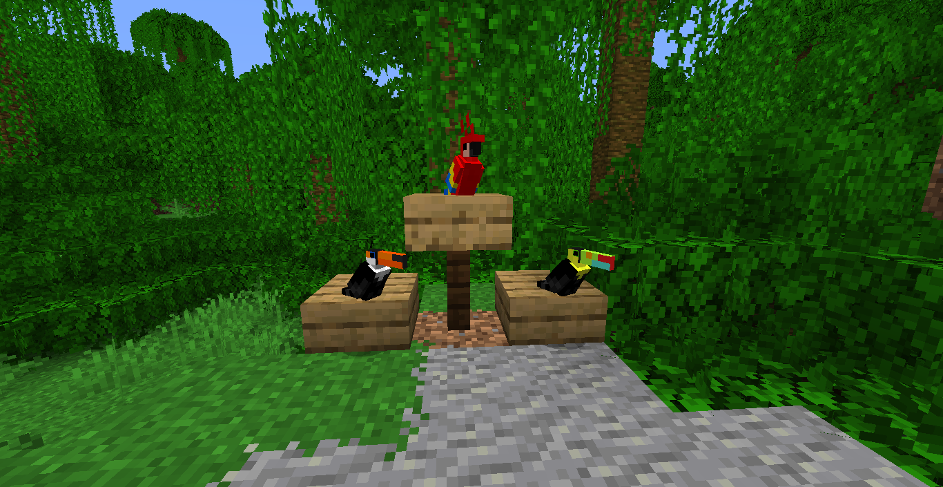 Fishy&#039;s Toucans! Minecraft Texture Pack