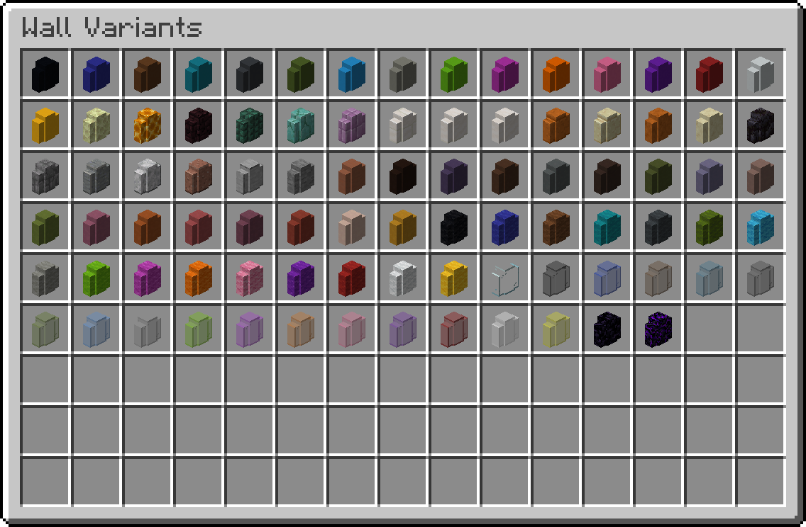 Wall Variants - v0.17.*_beta