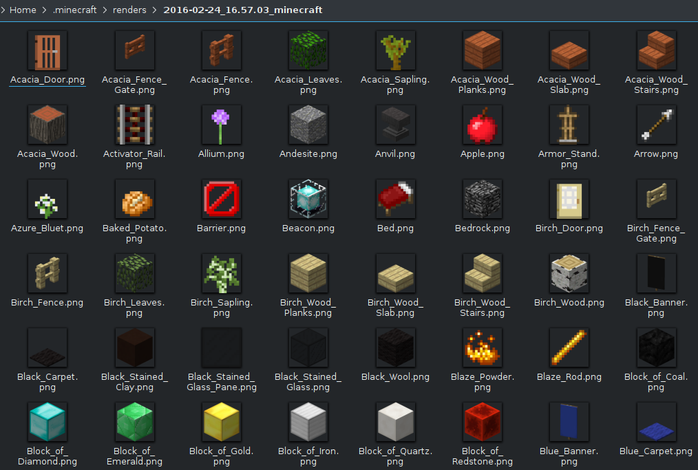 Random items minecraft