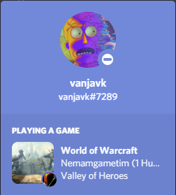 Large discord presence