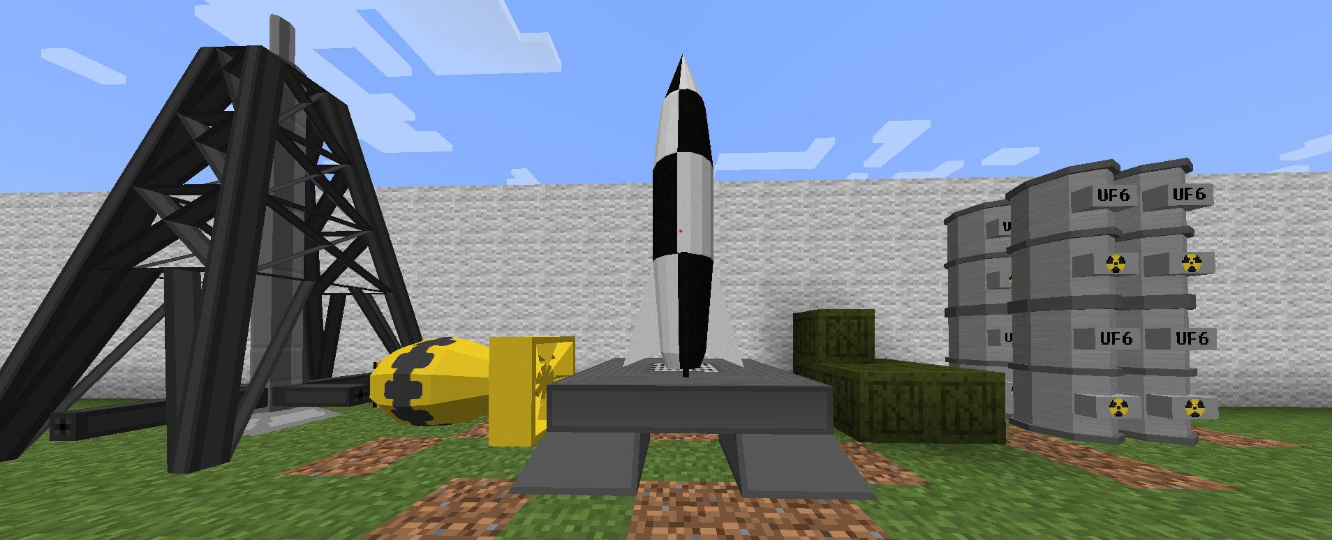 Screenshot from the HBM mod