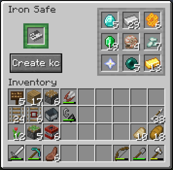 Iron Safe (Keycard) - GUI