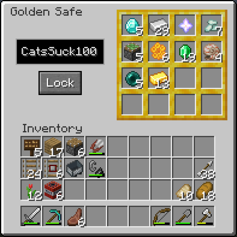 Golden Safe (Password) - GUI