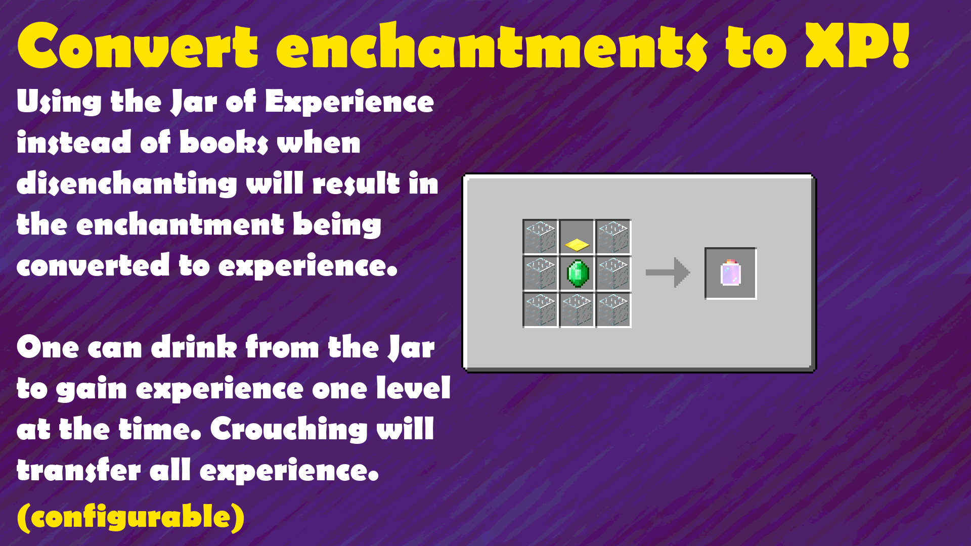 Crafting Guide: Jar of Experience