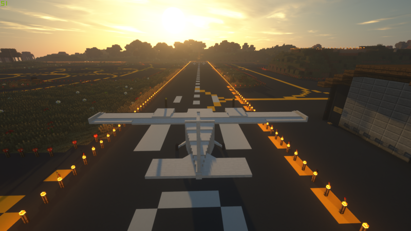 Vulcanair taking off at Paleto Bay Private Airport