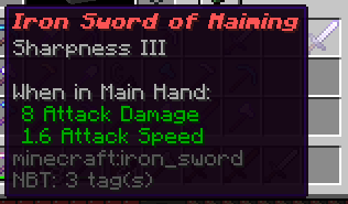 Iron Sword of Maiming