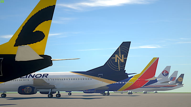 GAP Boeing 737s lined up (Coming soon!)