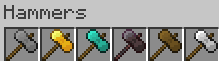 The Different Hammers