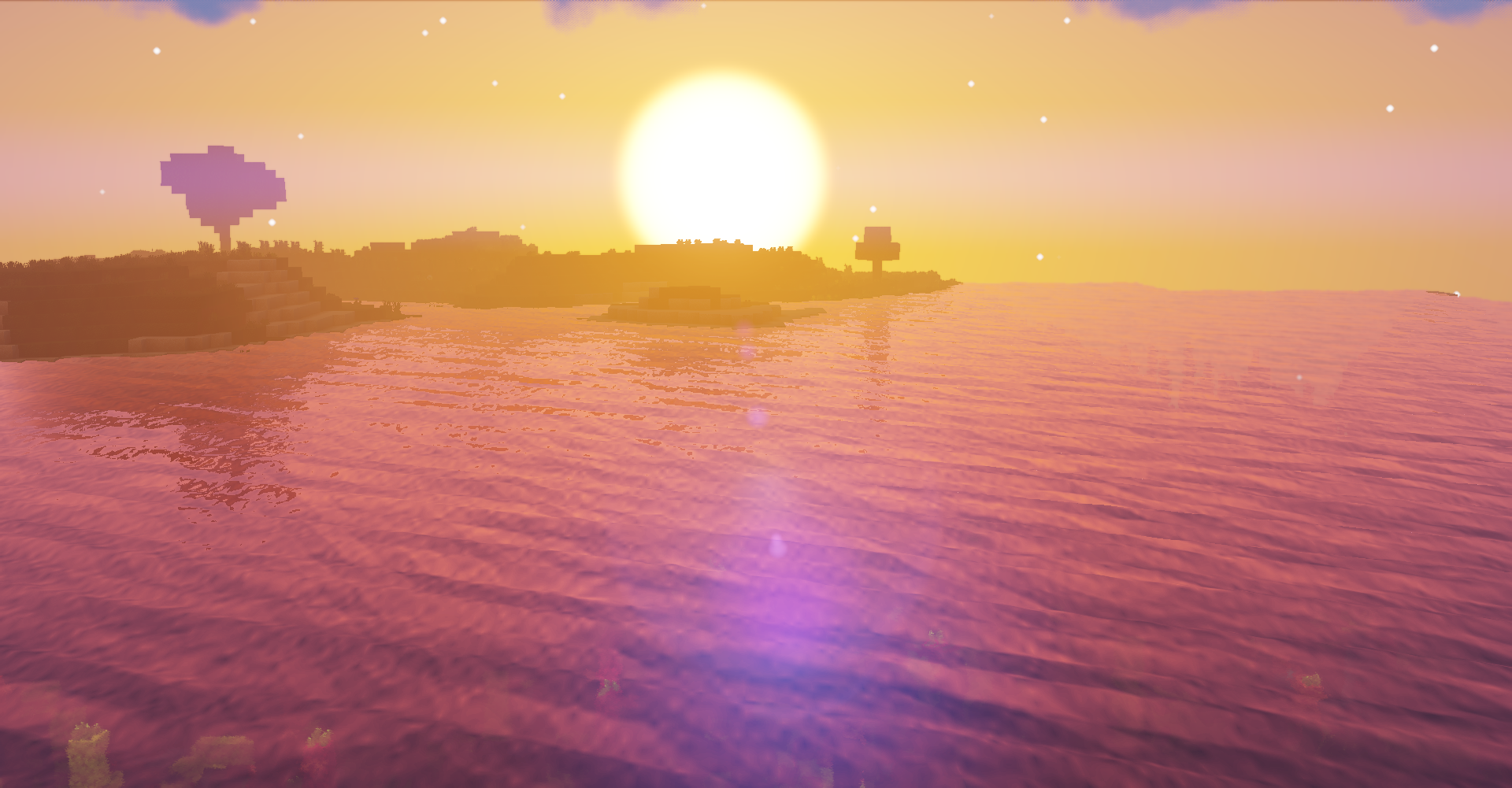 Sunrise over Coral Reef