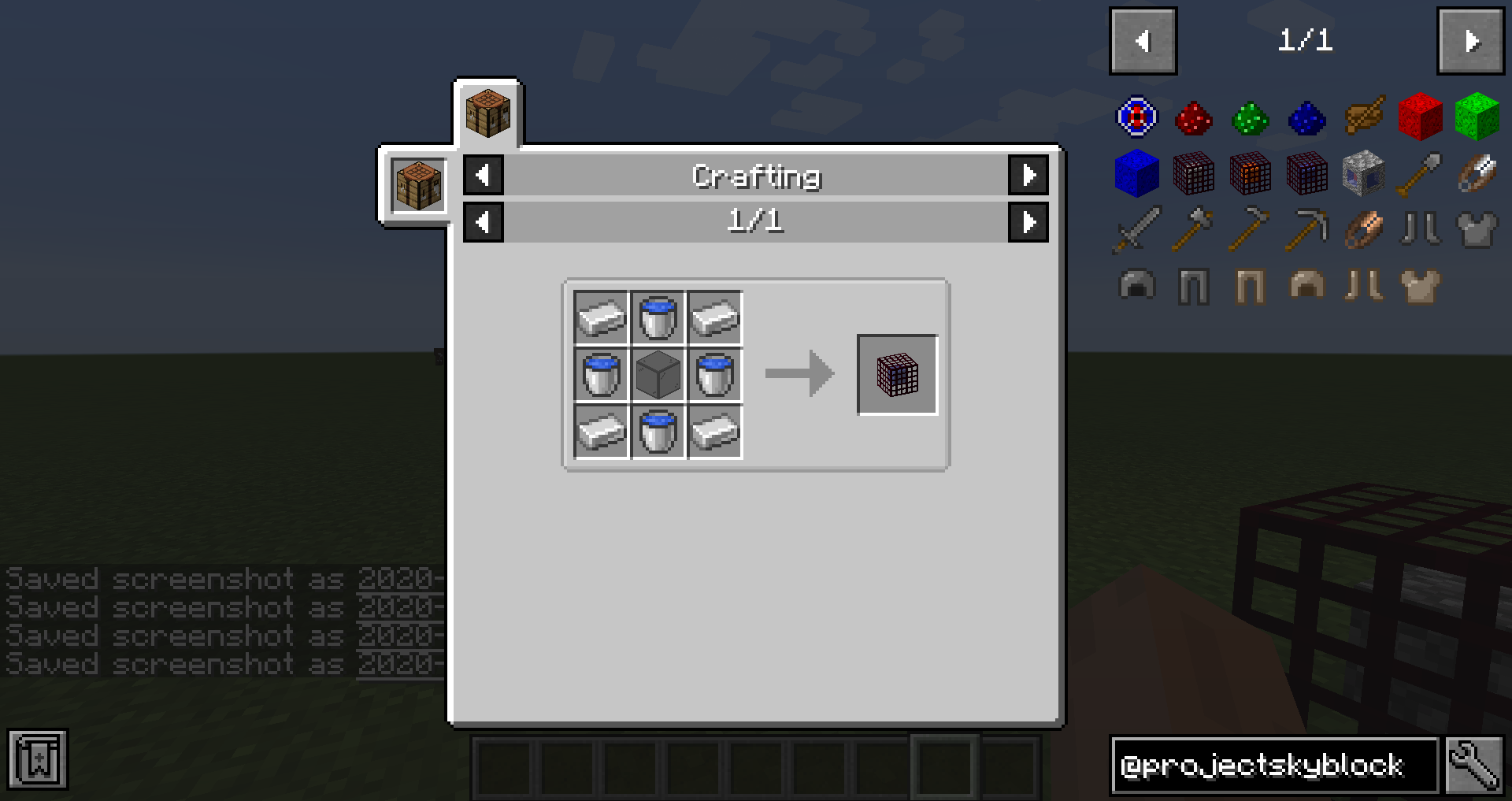 Water Generator Recipe