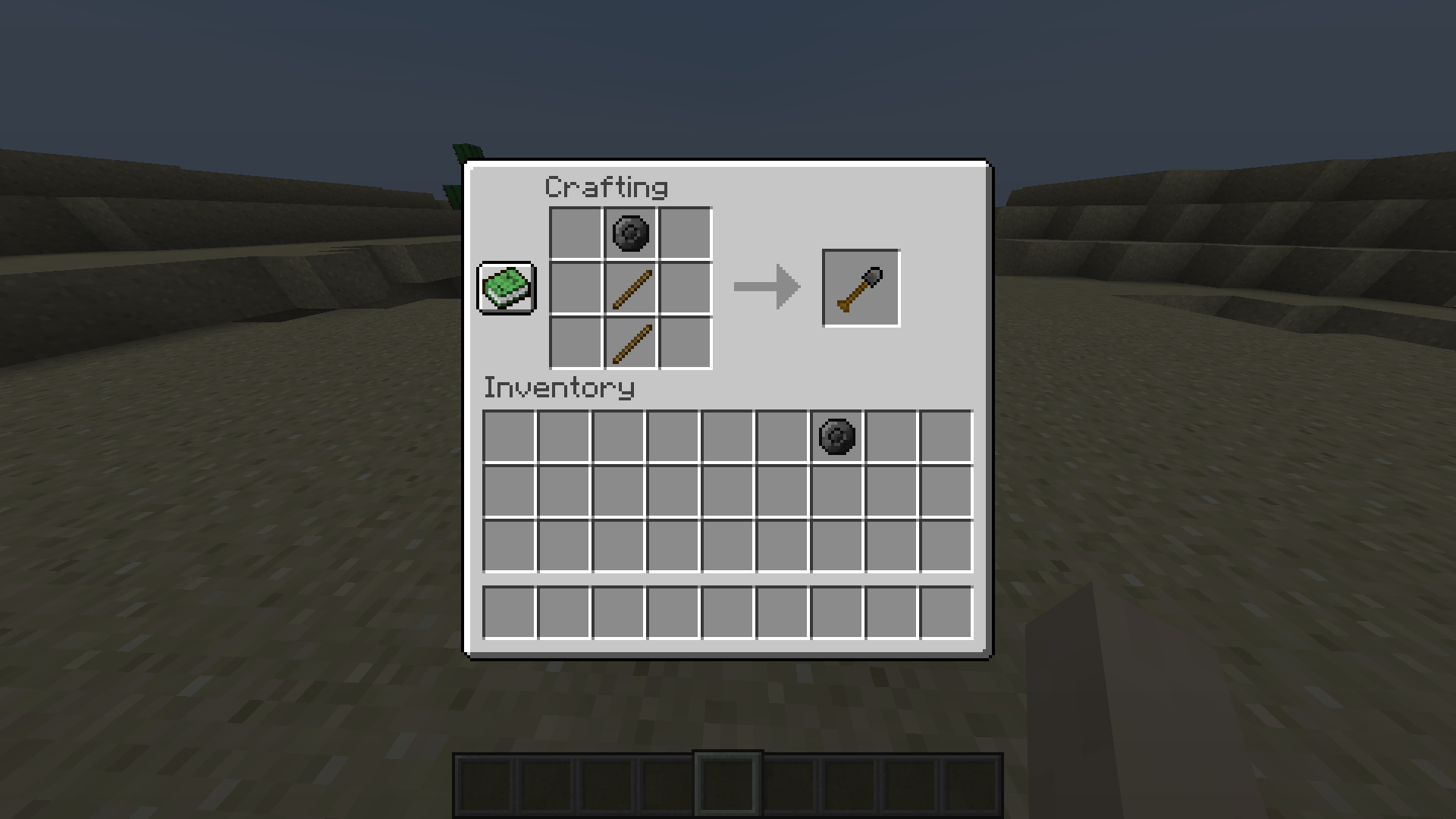 crafting tool recipe