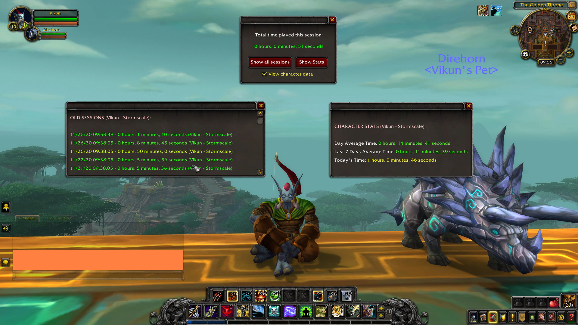 Session Time - World of Warcraft Addons - CurseForge