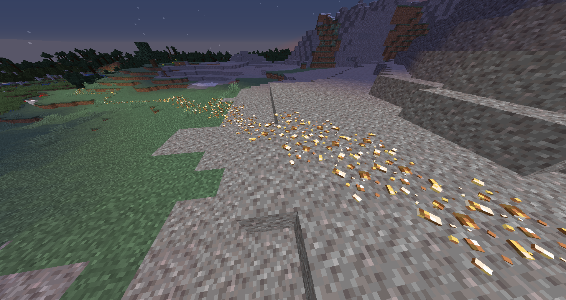 The Glowstone Path is probably my favorite. Use it to light up your walk-ways!