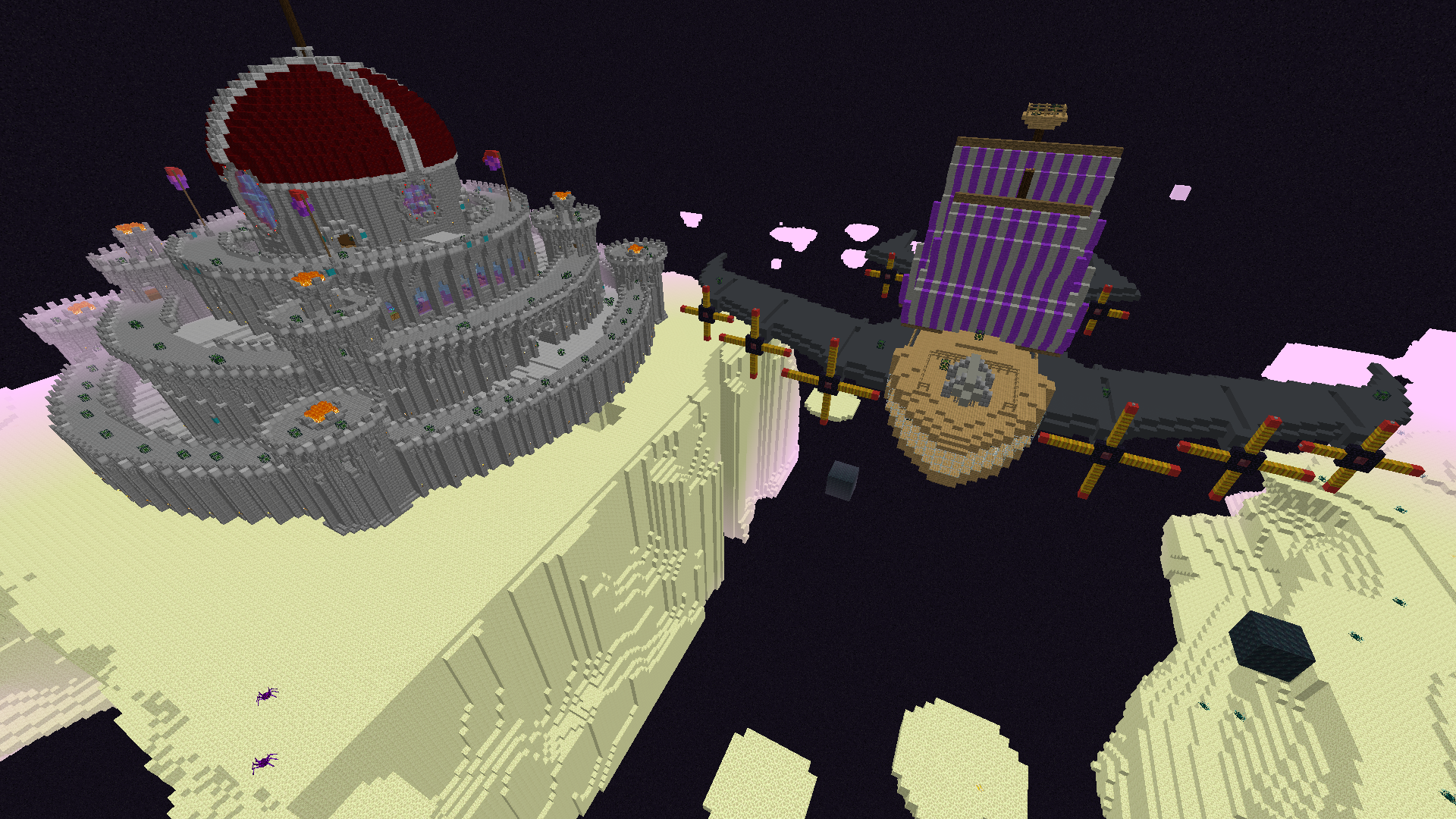 The Dungeons with the hardest mobs and most bounty spawn in the End.