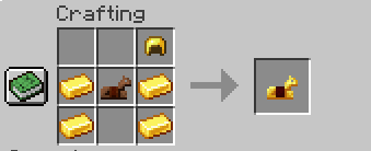 Crafting Recipe - Gold Horse Armor