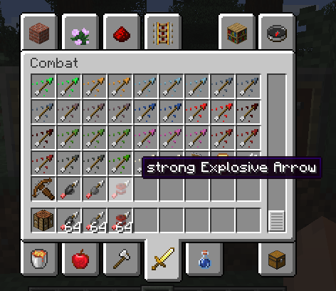 Overview Arrows Inventory