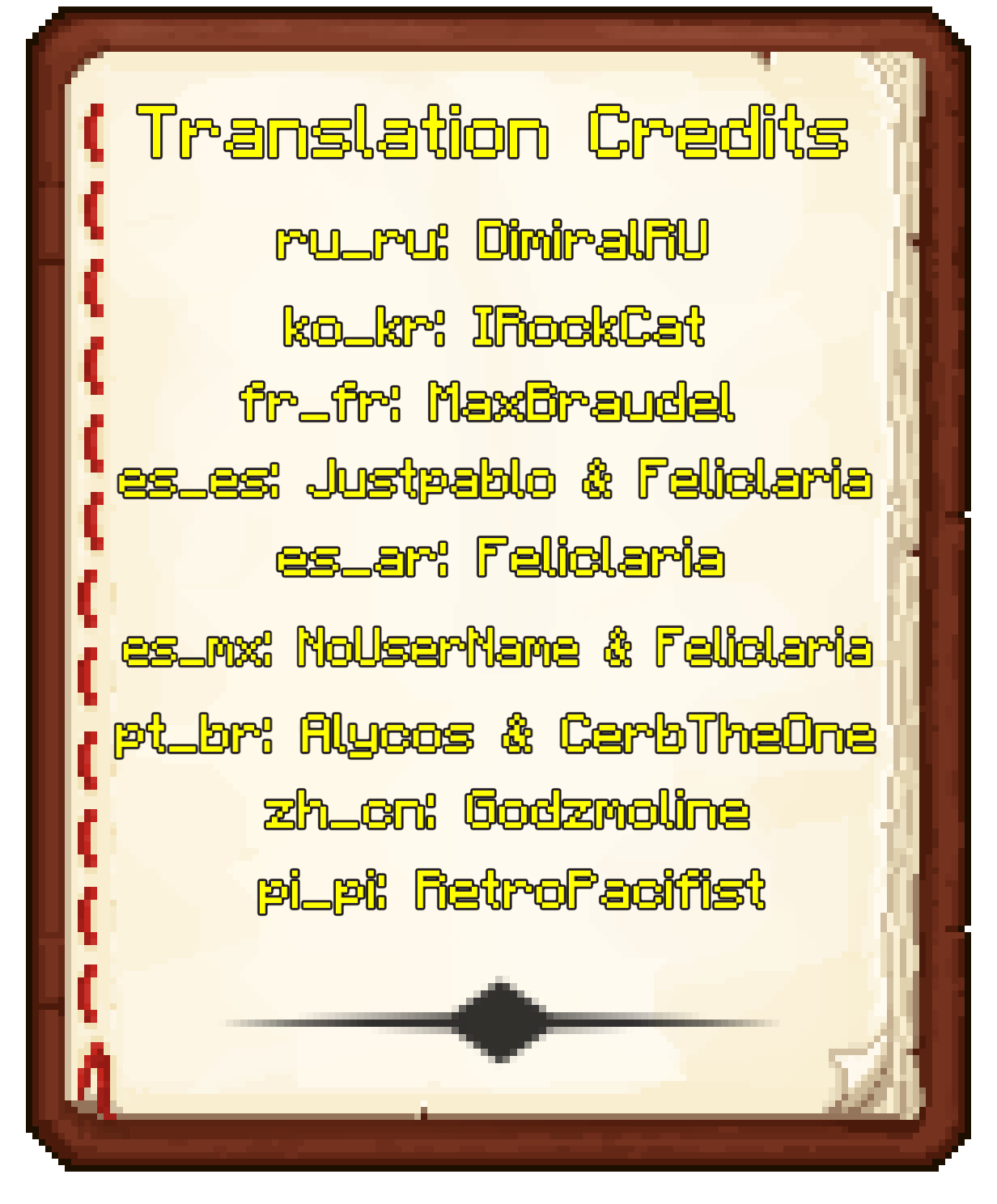 Translation Credits