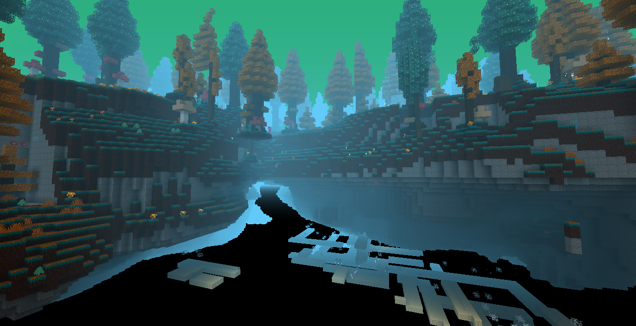 Jump in this aventure! you can find mineshafts , caves and more!!