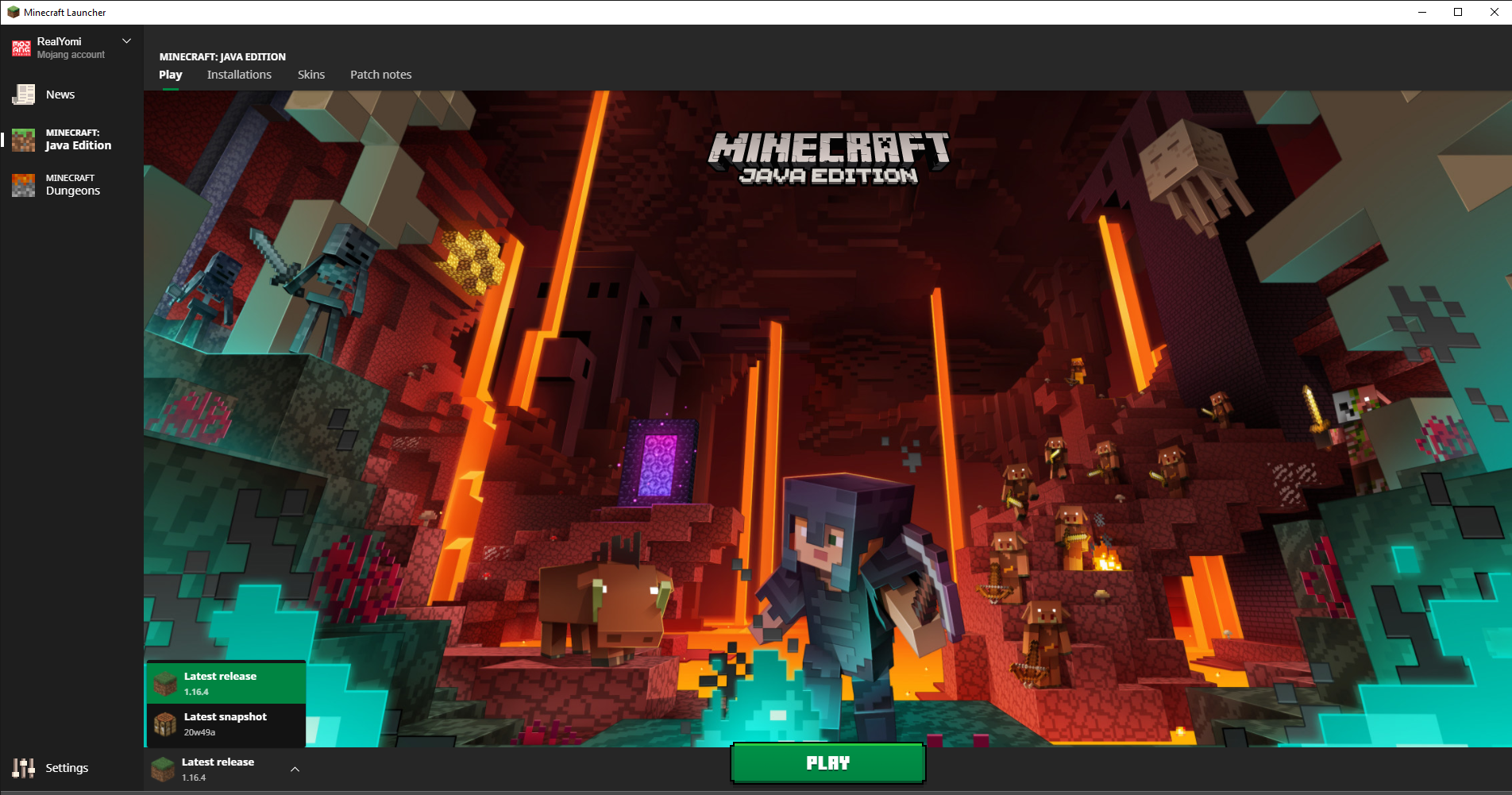 using curse to launcher minecraft