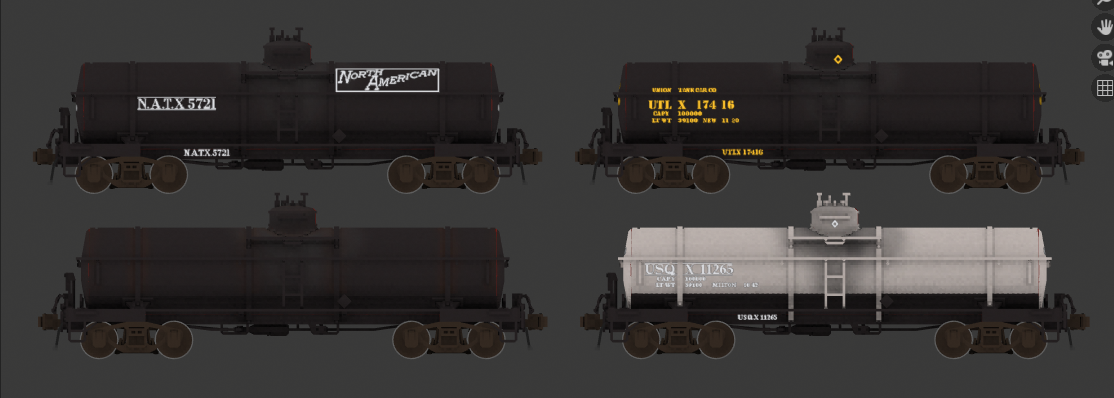 Tank car liveries