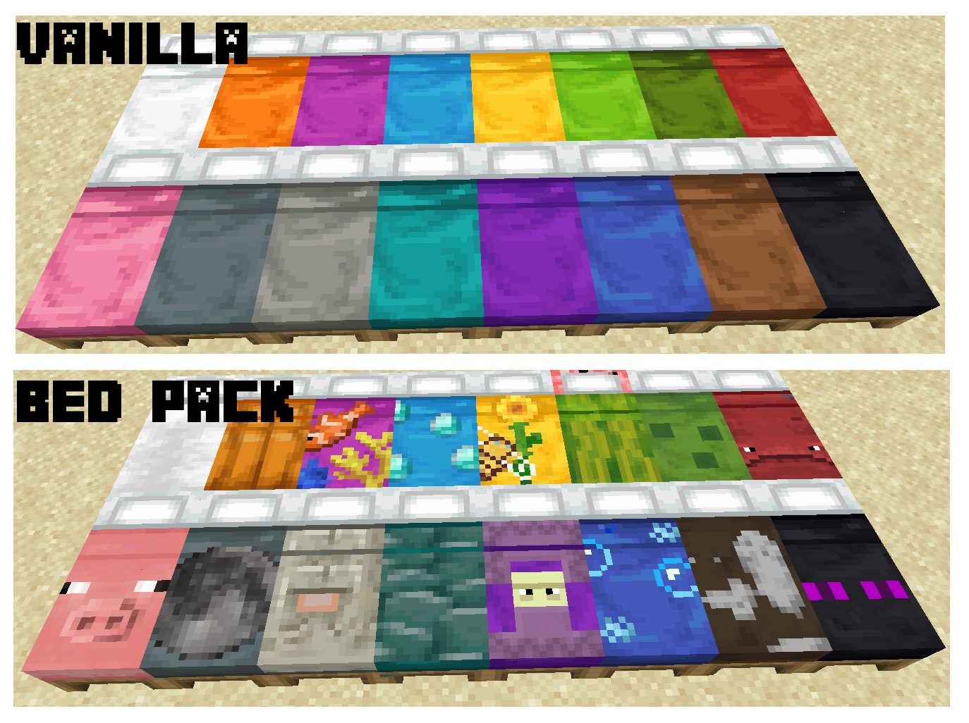 Bed Pack Comparison