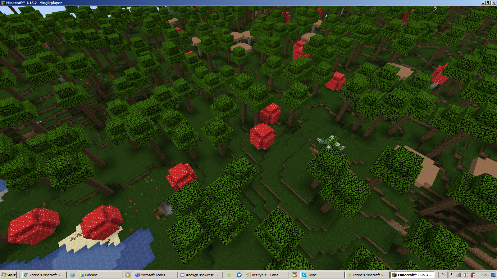 A new biome filled with Bush Spiders and Tall Oak trees.