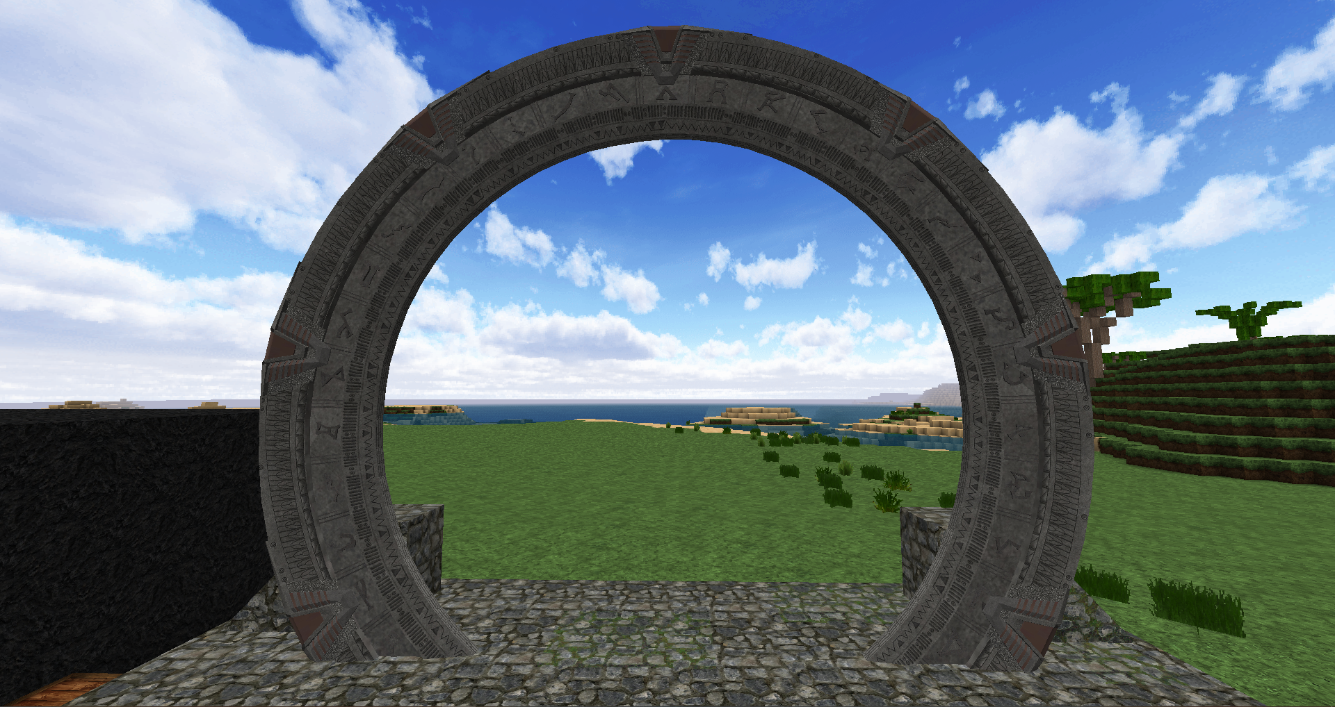 improved textures of the Aunis mod stargate