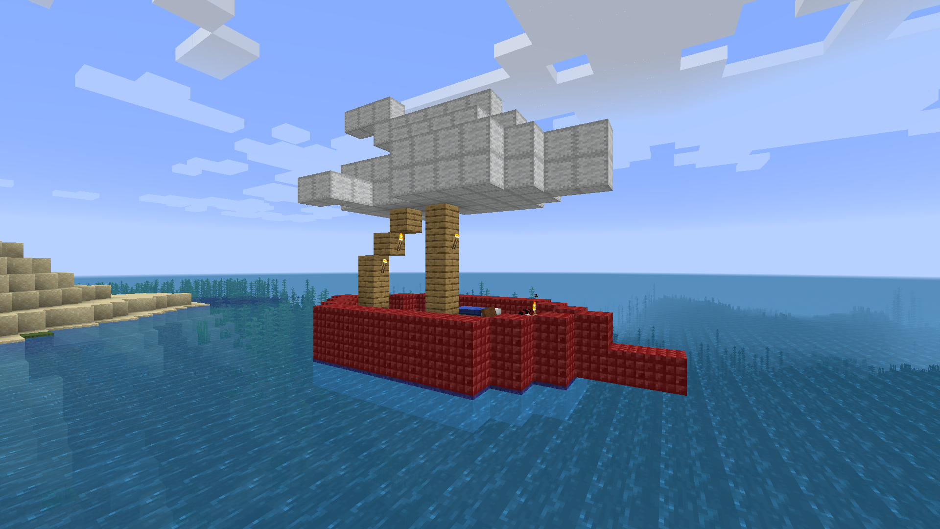 A nostalgic airship