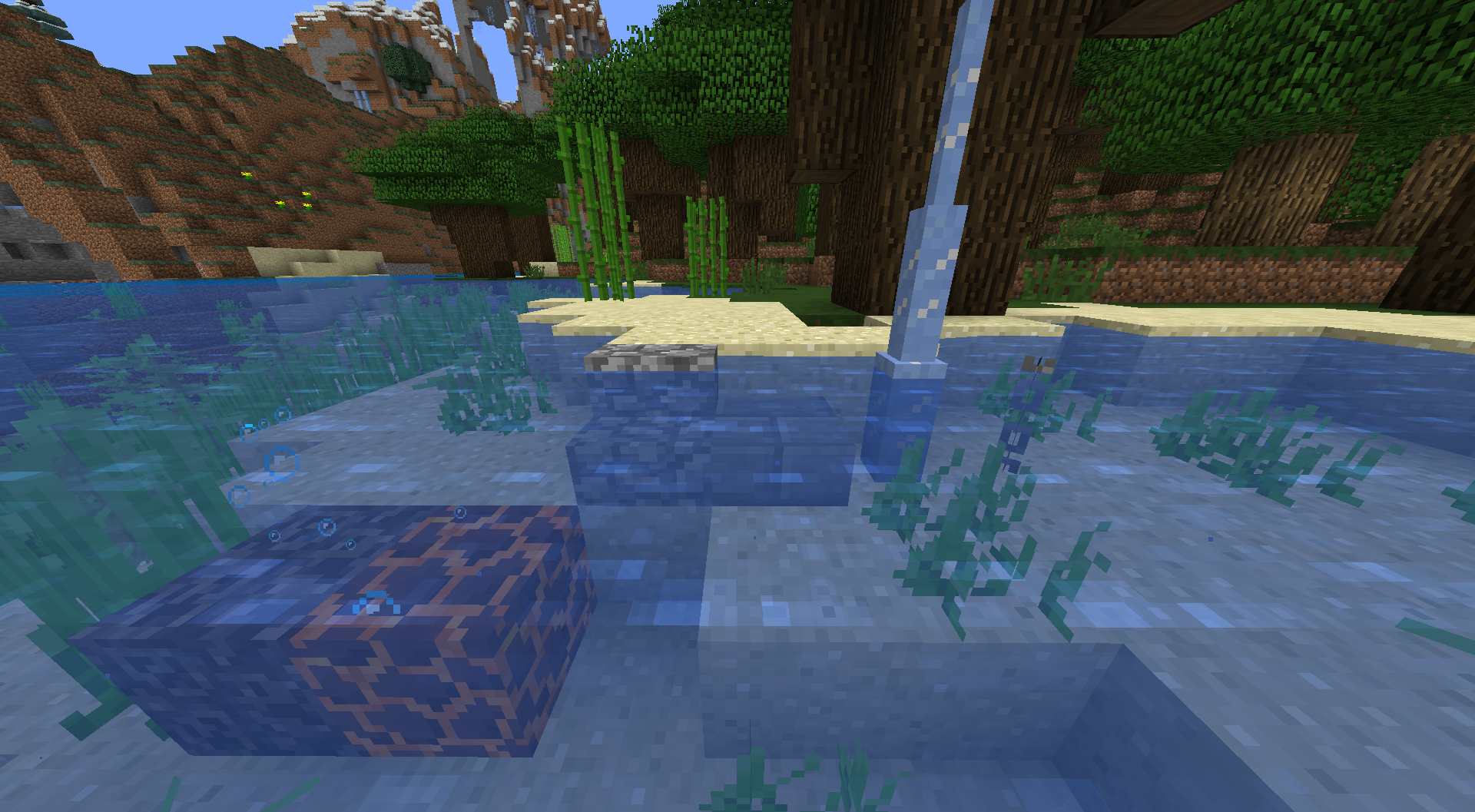 Waterlogged blocks!