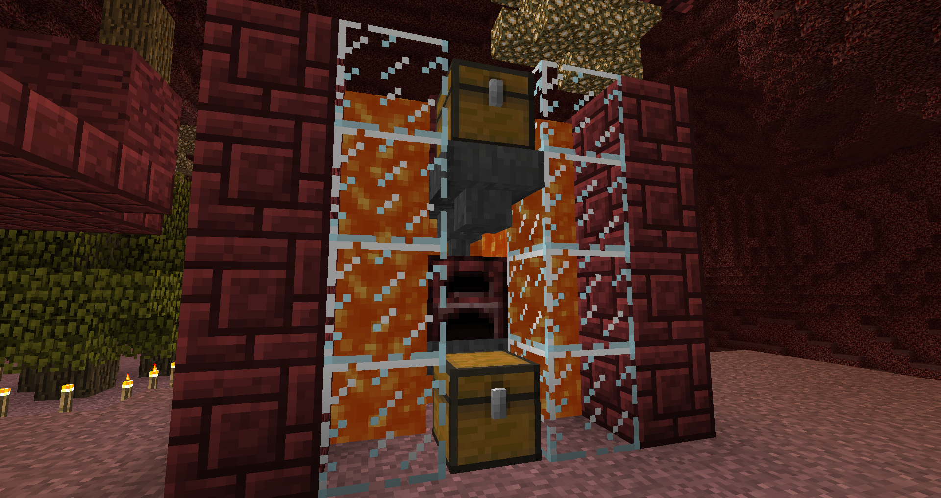 Nether Furnace Sample Setup