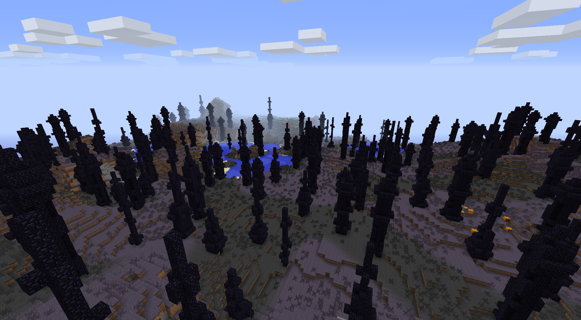 Obsidian Forest Biome