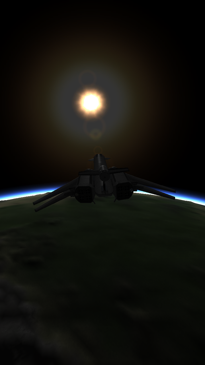 On Kerbin orbit