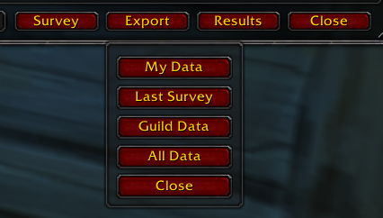 Survey/Export party/raid