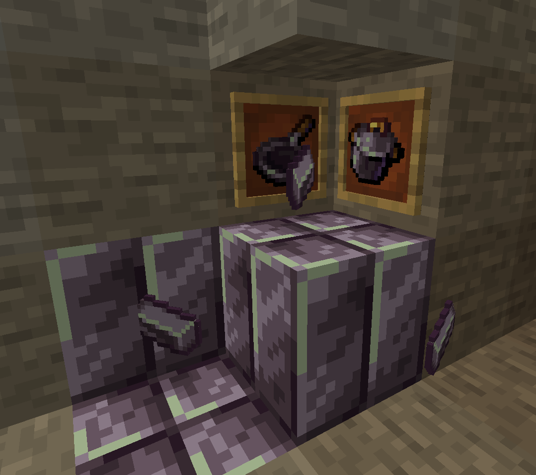 A new ore added in this mod