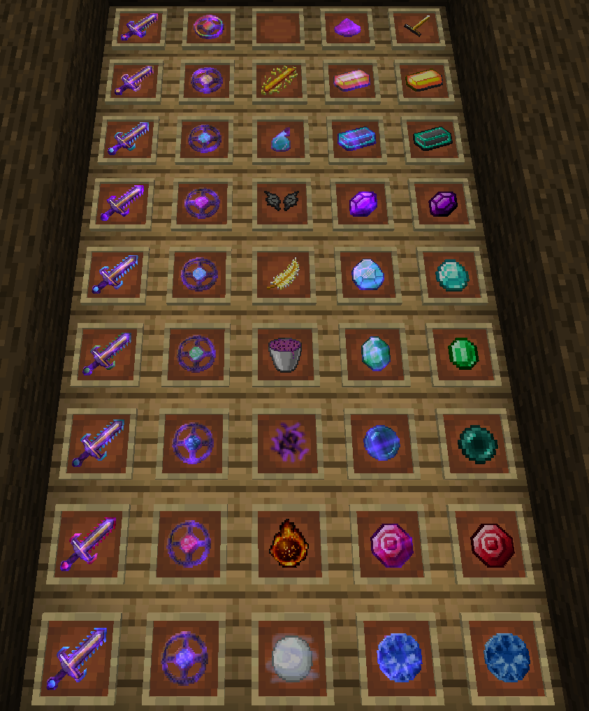 All new items 1.1.0