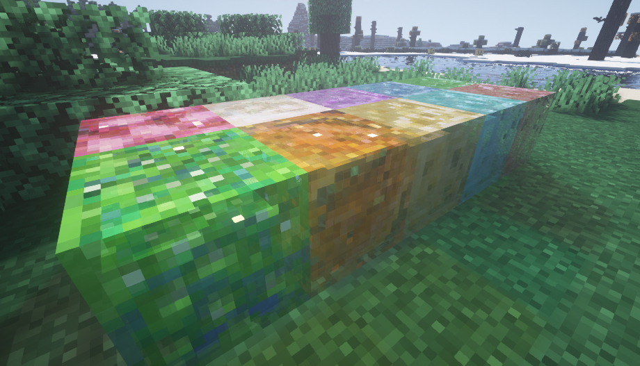 Slimy blocks