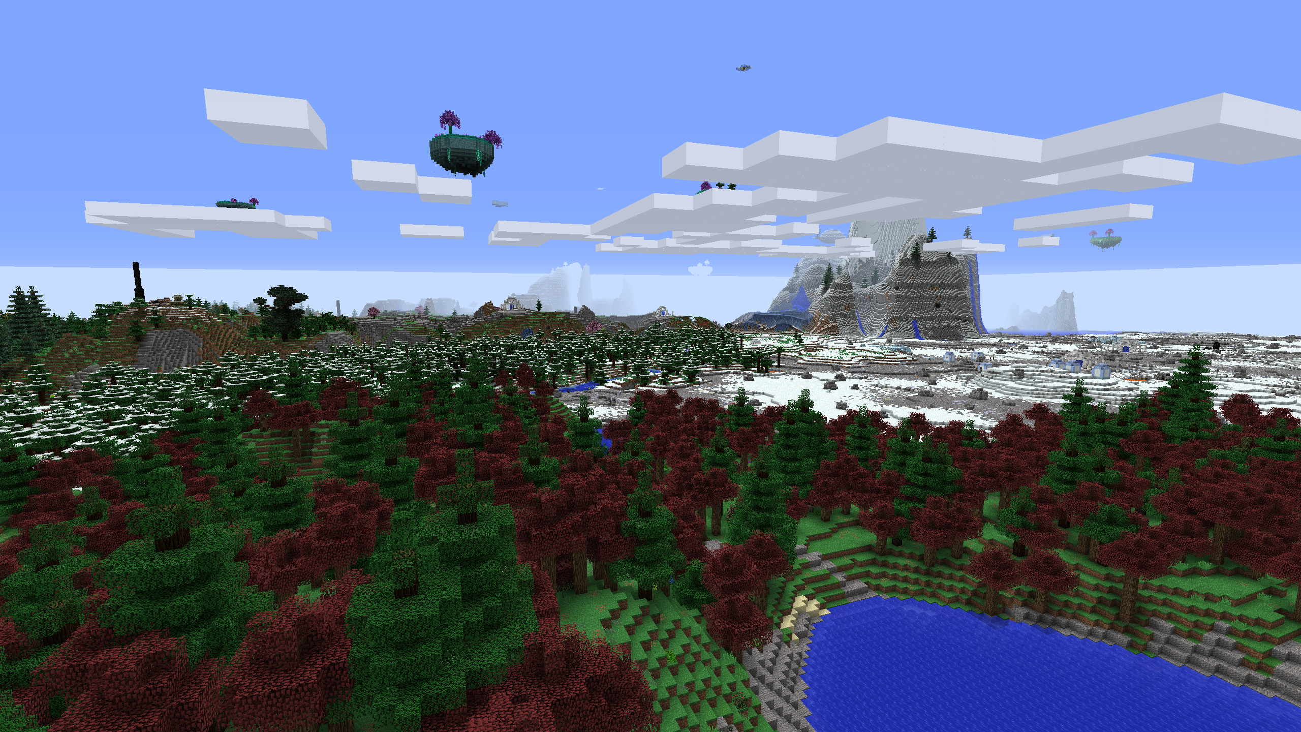 Modpacks world generation.