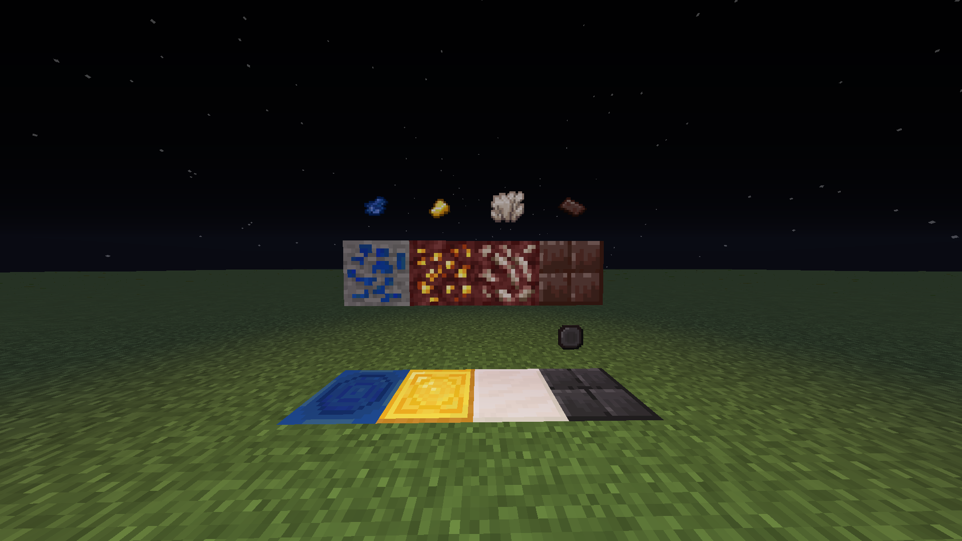 Nether ores & Lapis