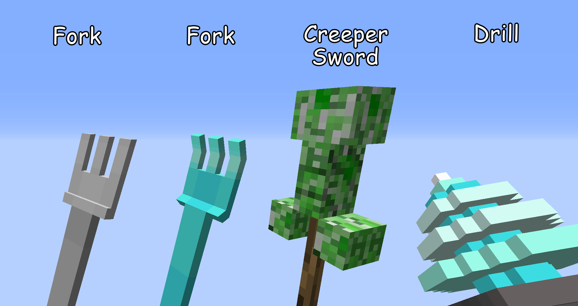 Renamed 3D Items