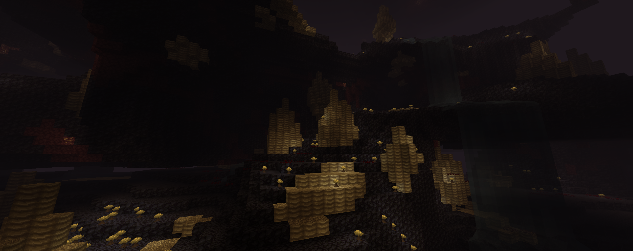 The new Nether Springs Biome