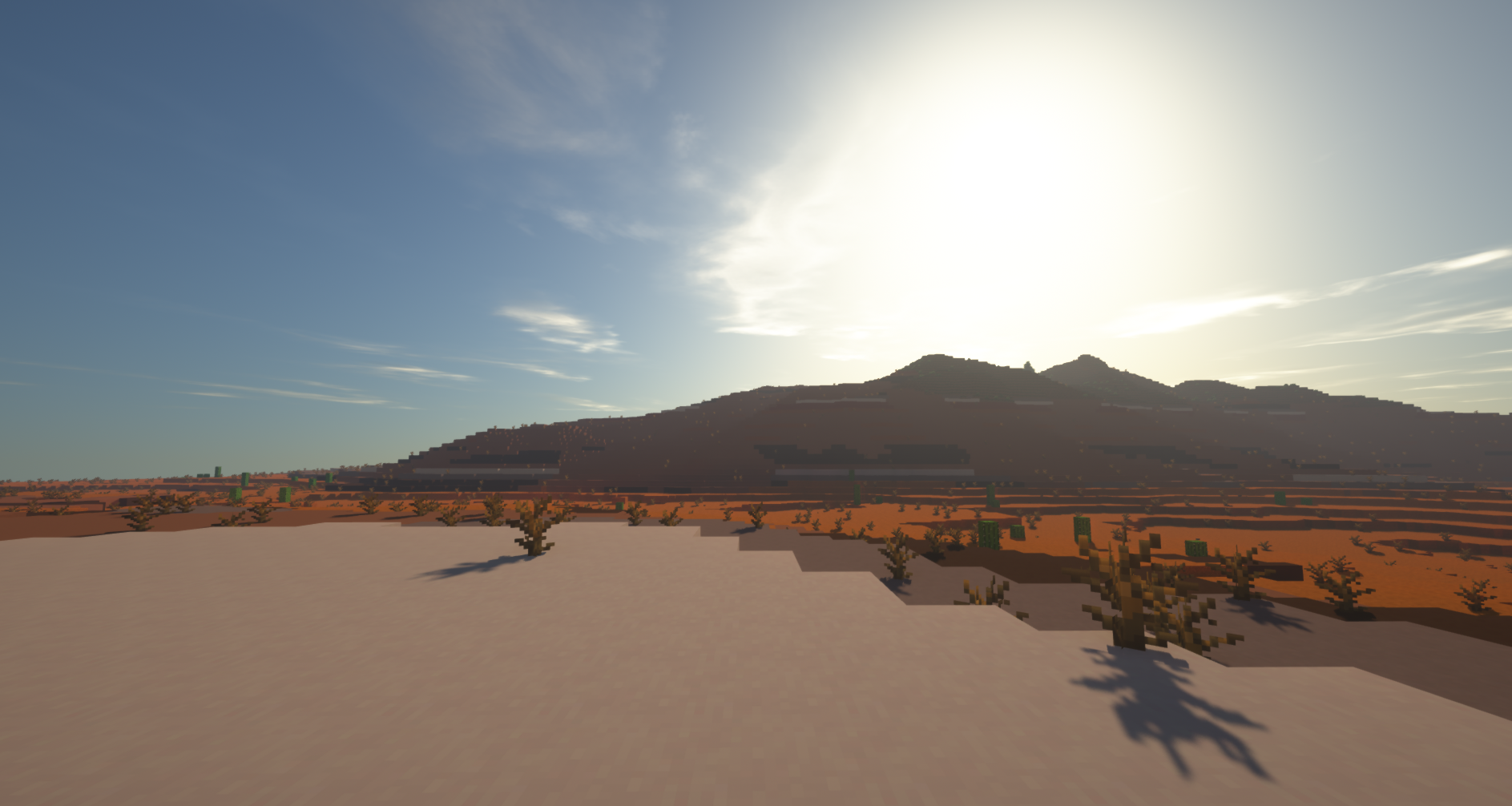 So youve spawned in a desert.....Good Luck.