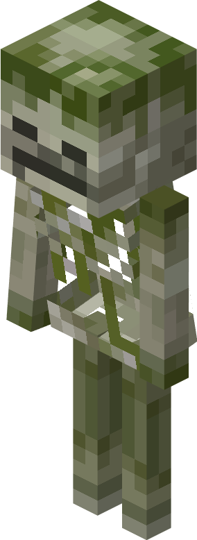 The Moss Skeleton is a skeleton that spawns in jungles, but it dosen't have a bow.