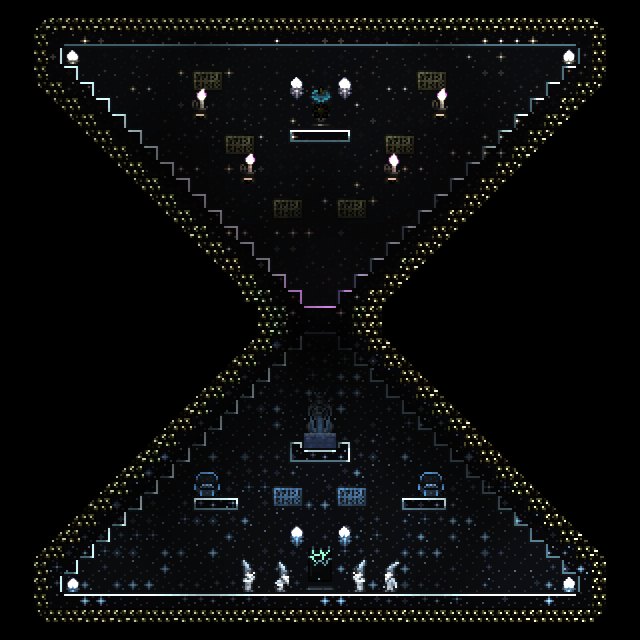 hourglass temple