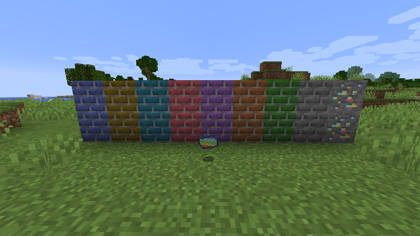 These are some of the newly added bricks
